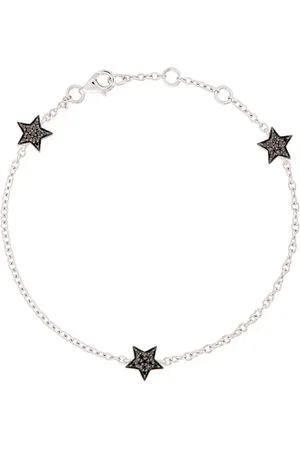 ALINKA 18kt white gold STASIA MINI Triple Star diamond bracelet