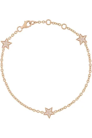 ALINKA 18kt rose gold STASIA MINI Triple Star diamond bracelet
