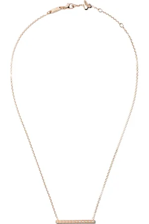 Chopard 18kt rose gold Ice Cube Pure diamond necklace