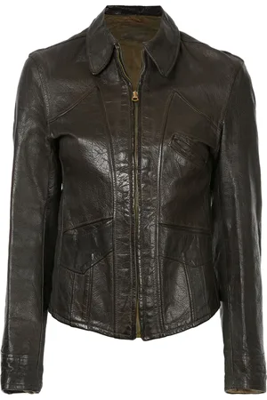 Fake Alpha Vintage 1940s Good Design leather jacket