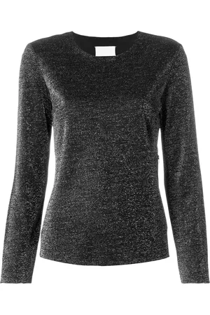 Maison Margiela Long sleeve lurex blouse