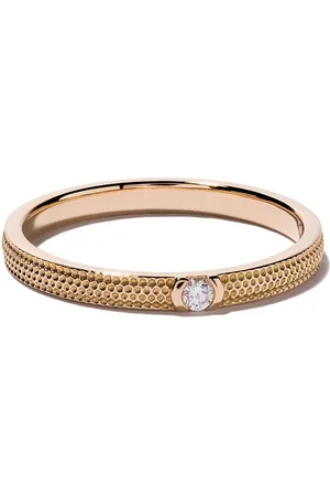 De Beers 18kt rose gold Azulea diamond band
