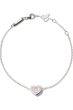 Chopard 18kt white gold Happy Diamonds Icons bracelet