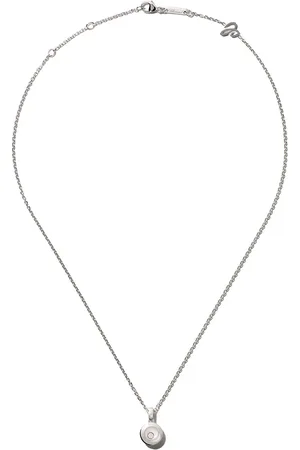 Chopard 18kt white gold Happy Diamonds Icons pendant necklace
