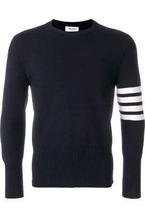 Thom Browne 4-Bar Milano Stitch Pullover