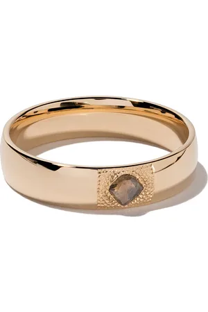 De Beers 18kt yellow Talisman diamond 5mm band