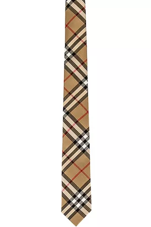 Burberry Check Tie in Archive Beige