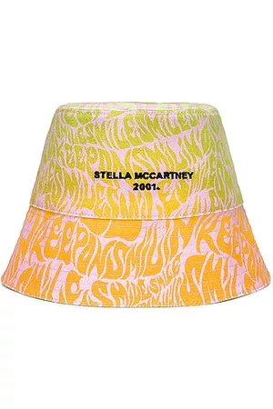 Stella McCartney Printed Cotton Hat in &
