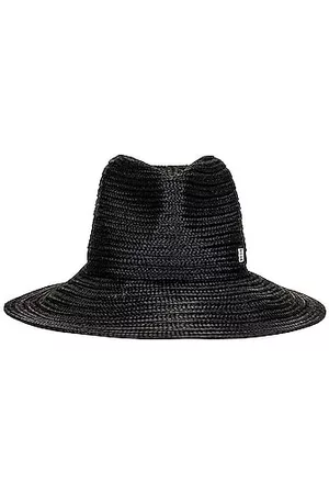 Totême Raffia Panama Hat in Black
