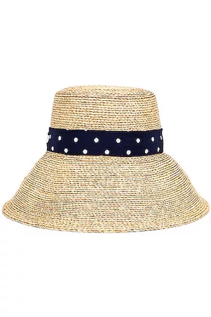 Miu Miu Raffia Ribbon Sun Hat in Naturale &