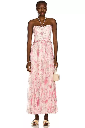 ROCOCO SAND Ava Maxi Dress in Rosewood