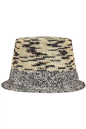 SENSI STUDIO Lamp Shade Hippie Hat in Natural &