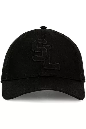 Saint Laurent Denim SL Hat in