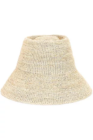 Janessa Leone Felix Packable Hat in Natural