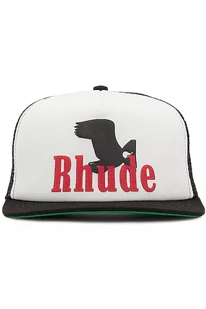 Rhude Americana Trucker Hat in Black
