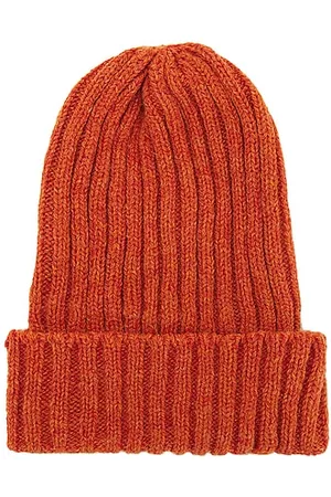 Beams Wool Watch Cap in Orange