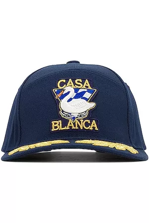Casablanca Par Avion Laurel Cap in Navy