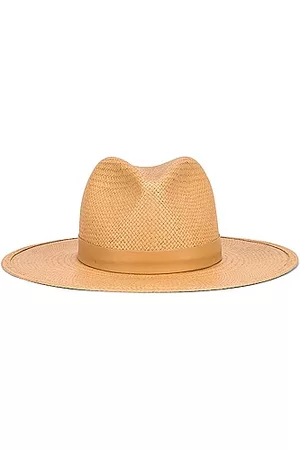 Janessa Leone Simone Packable Hat in Sand