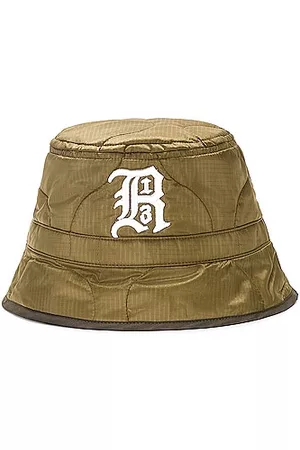 R13 Bucket Hat in Olive