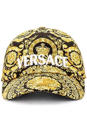 VERSACE Women Hats - Barocco Hat in Nero & Oro