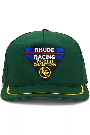 Rhude Racing Champs Hat in Green