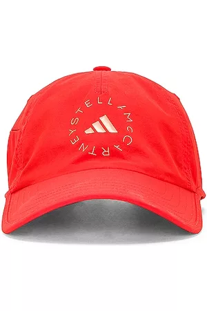adidas Cap in Active Red & Soft Almond