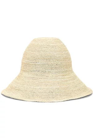 Janessa Leone Teagan Packable Hat in Natural
