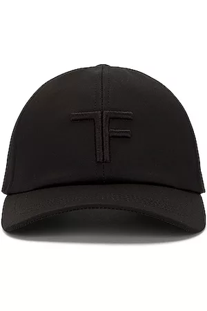 Tom Ford Smooth Leather Cap in Black