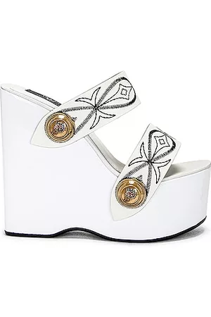 Emilio Pucci Women Sandals - Wedge Sandal in Bianco