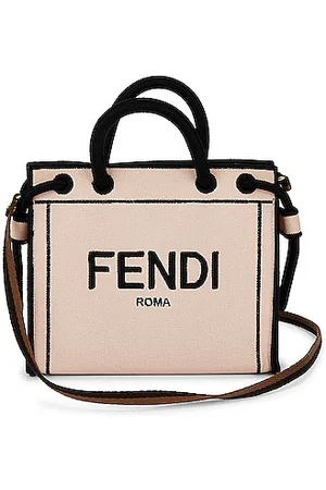 Fendi Roma Amor Mon Tresor Bucket Bag Embroidered Zucca Canvas