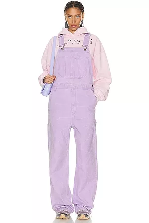 Purple hot sale dungarees womens