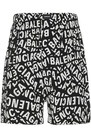 Balenciaga Men's BB Monogram Pyjama Shorts