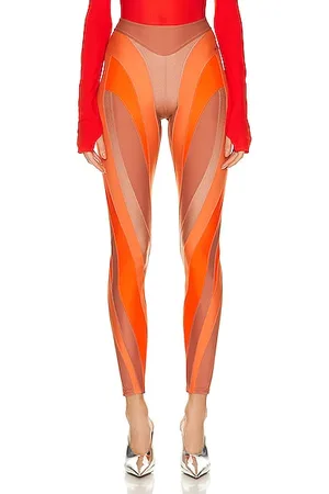 Buy DUC Women's Orange Leggings at