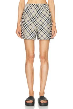 Burberry Elastic Waist Short in - Beige. Size 0 (also in ).