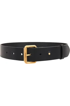 Saint Laurent Motorcycle Belt in - Black. Size 65 (also in ).
