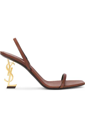 Saint Laurent Opyum Sandal in - Brown. Size 36 (also in 36.5, 37, 37.5, 38, 38.5, 39, 39.5, 40).