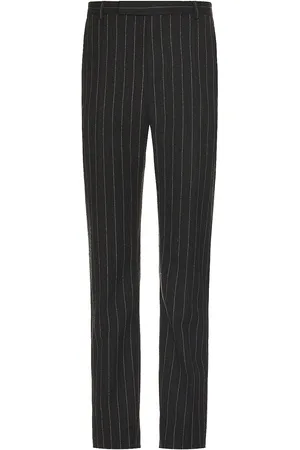 Saint Laurent Pantalons Taille Hau in - Black. Size 46 (also in 48, 50, 52).