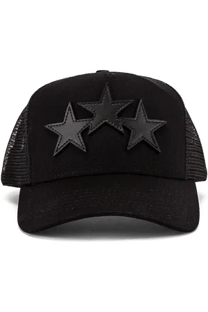 AMIRI 3 Star Trucker Hat in - . Size all.