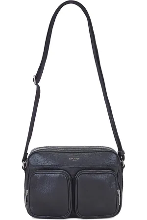 Saint Laurent City New Came Bag in - Black. Size all.