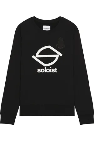 Takahiromiyashita The Soloist S Logo And Bone Emblem Long Sleeve Sweatshirt in - . Size 48 (also in 50).