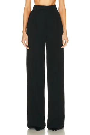 Saint Laurent Wide Leg Pant in - Black. Size 42 (also in ).