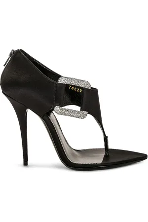 Saint Laurent Sean Sandal in - Black. Size 36 (also in 37, 37.5, 38, 39, 39.5, 41).