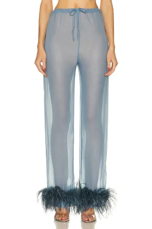 Oseree Plumage Pant in - Blue. Size M (also in ).