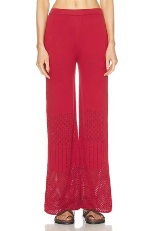 Escvdo Lia Pant in - Red. Size S (also in ).