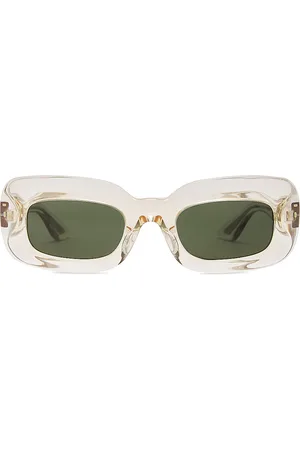 Oliver Peoples X Khaite 1966c Rectangle Sunglasses in - Yellow. Size all.