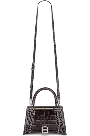 Balenciaga Small Hourglass Top Handle Bag in - Grey. Size all.