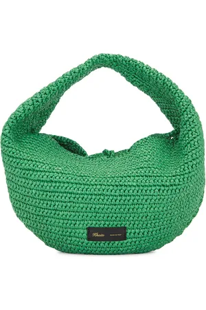 Khaite Olivia Hobo Medium Bag in - Green. Size all.