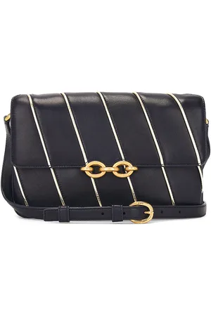 Saint Laurent Le Maillon Satchel Bag in - Navy. Size all.