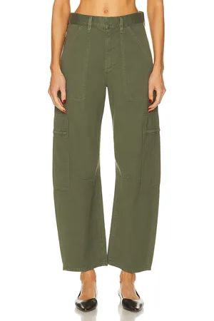 Citizens of Humanity Marcelle Low Slung Cargo in - Olive. Size 25 (also in 26, 27, 28, 29, 30, 31, 32, 24, 33).