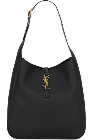 Saint Laurent Large Le 5 A 7 Hobo Bag in - Black. Size all.